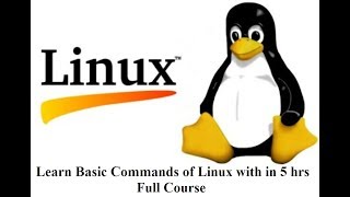 Linux Command Line Tutorial Full Video 5hr video tutorial   Learn Terminal Commands