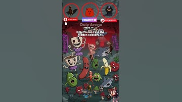 Only 1% can Find the Hidden Stickers 👀 #oddoneout #challenge #quiz #usa