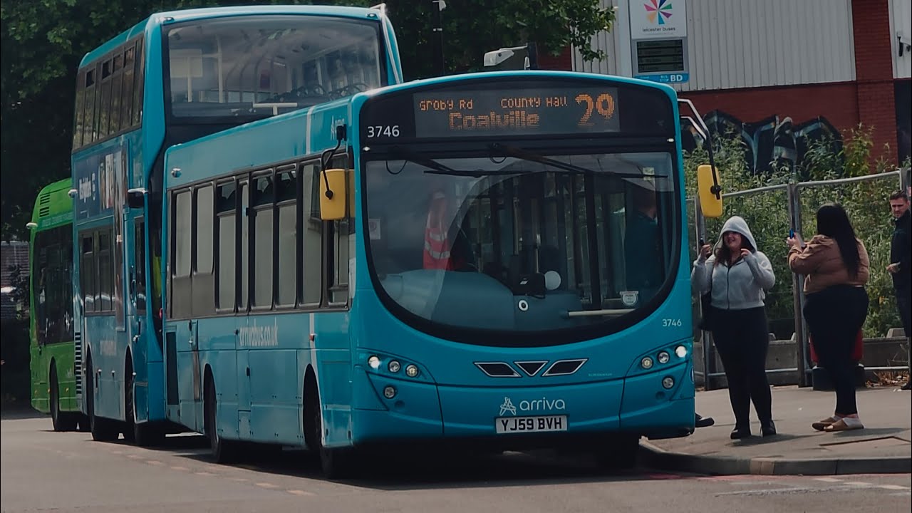 **KICKDOWN** Ride on Arriva Midlands VDL SB200 Wright Pulsar 2 3746 (YJ59 BVH) Route 29A