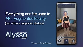 Alyssa - Virtual & AR Talking Girl Simulator (Google Play Trailer) screenshot 1
