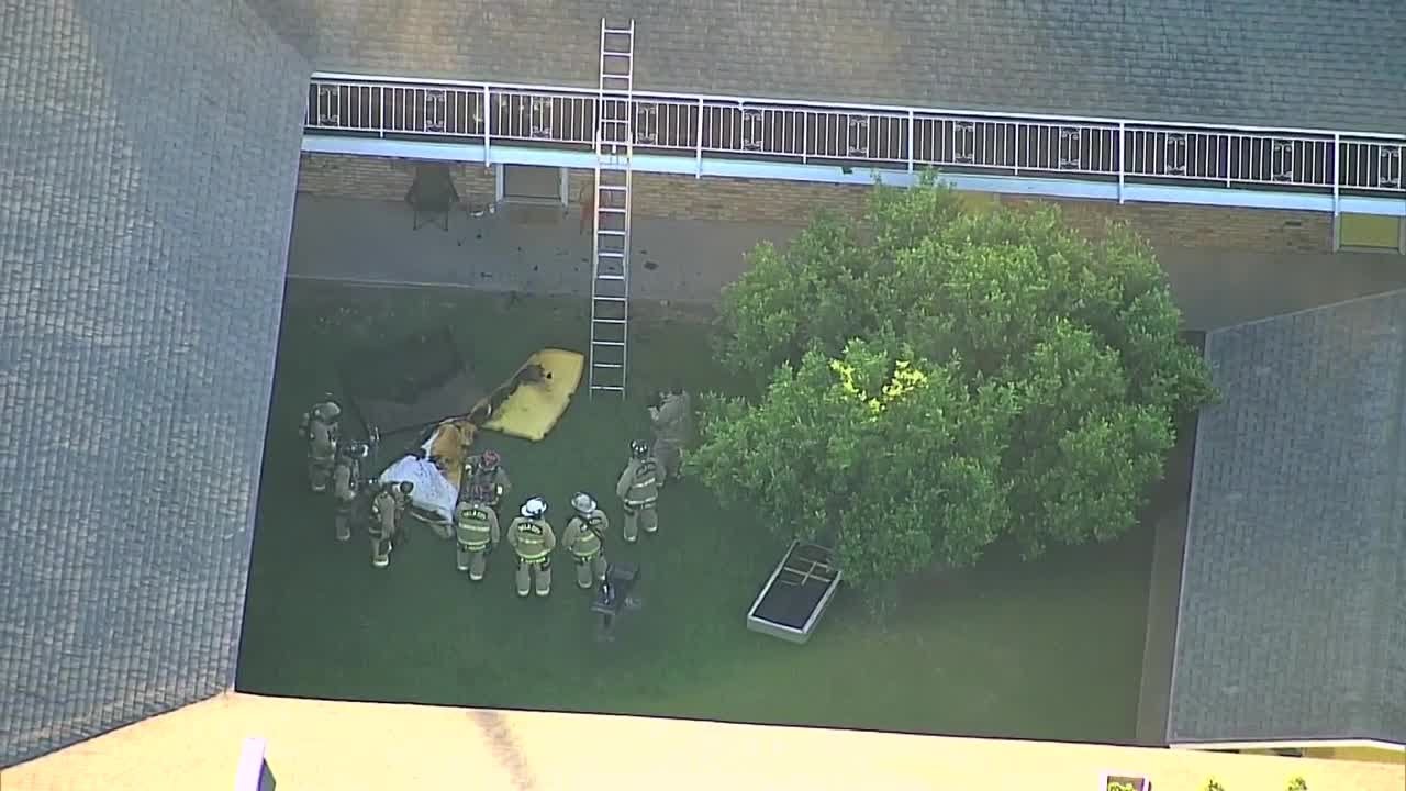 Crews respond to fire at southwest Oklahoma City apartment complex ...