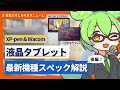 XP-pen &Wacom最新液タブスペック解説！後編[2023/12/20のオタニュース ]
