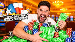 I CANNOT BELIEVE MY LUCK! (Ultimate Texas Holdem)