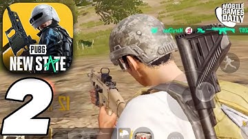 PUBG: NEW STATE - Gameplay Part 2 - First Squad Win (iOS, Android)