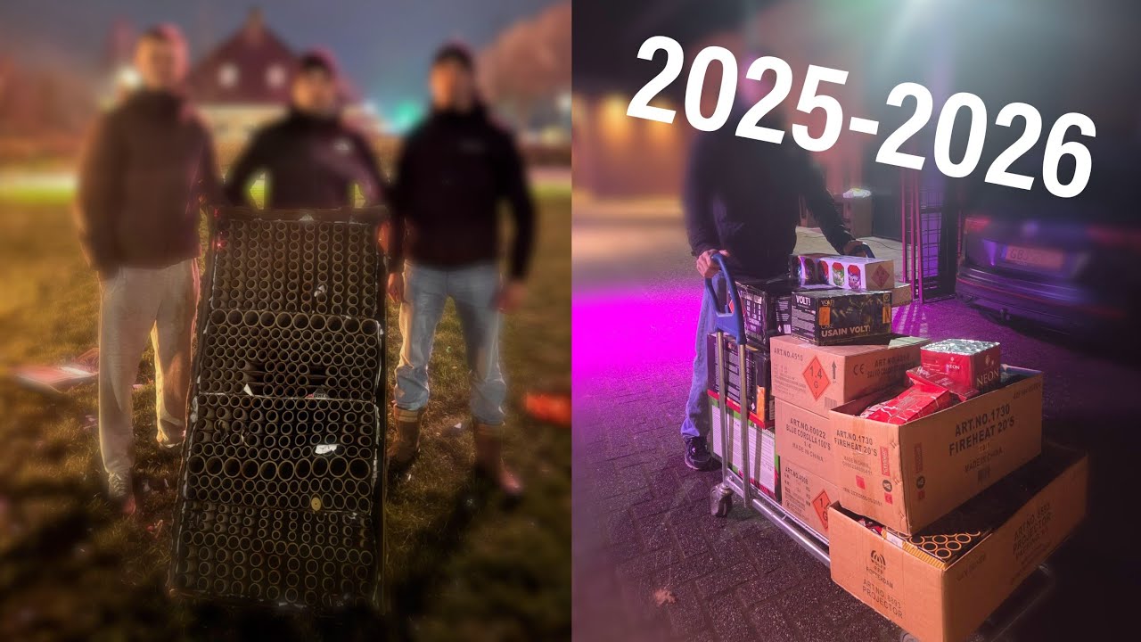 VUURWERK COMPILATIE 2025-2026 
