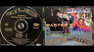 Scarface - 2Pac - Master P (2. Homies And Thuggs - LP CLEAN VERSION)(1998 Promo CD Single) Rap-A-Lot