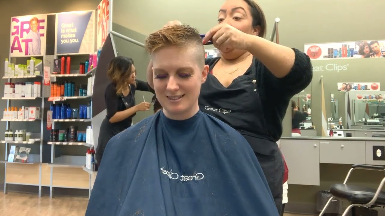 My Haircut At Great Clips Youtube