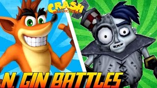 Evolution of Dr. N Gin Battles in Crash Bandicoot Games (1996-2016)