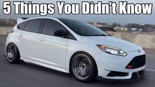 5 Things You Didn't Know About Your Focus ST!