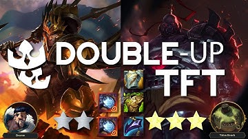 3-Star SION & Trickster Invoker Jarvan - TFT Set 9 | DOUBLE UP
