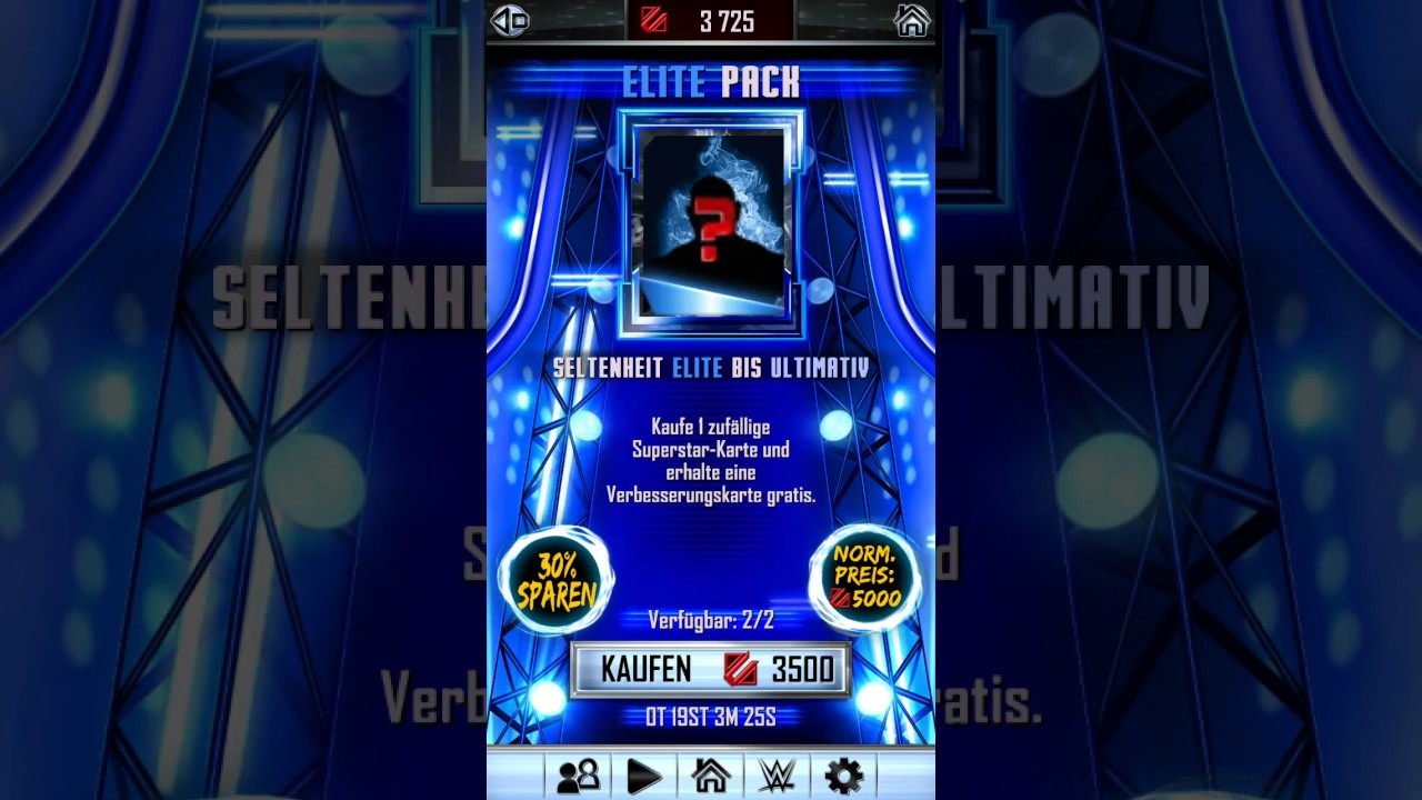 Wwe supercard s3 elite pack it's a pro💪