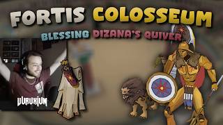 Day 10 of Colosseum; Blessing Dizanas Quiver - OSRS Ironman Endgame [LIVE VOD]