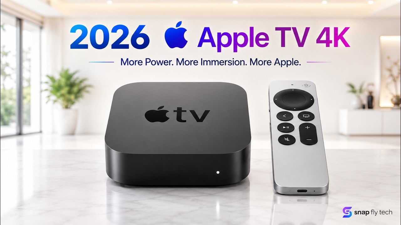 Apple TV 4K 2026: Massive Hardware Leaks and New Features Revealed