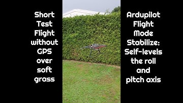 Short test flight #dronetest #ardupilot #stabilize