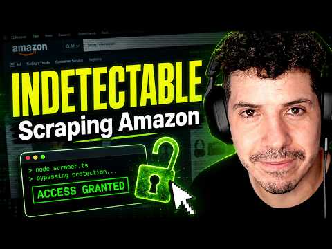 I Built an Undetectable Amazon Scraper thumbnail
