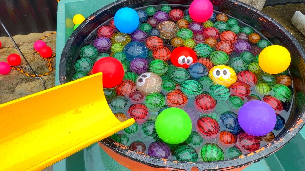 Water Marble Run ⭐ Underwater Rotating Heaven Mode ASMR