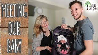 MEETING OUR BABY!! | Little Wanders: Corbin & Kelsey