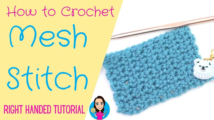 Learn the art of Mesh Stitch Crochet with this helpful tutorial!