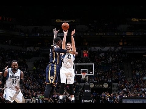 Kevin Love's 42 Points Leads the Timberwolves Over the Pacers