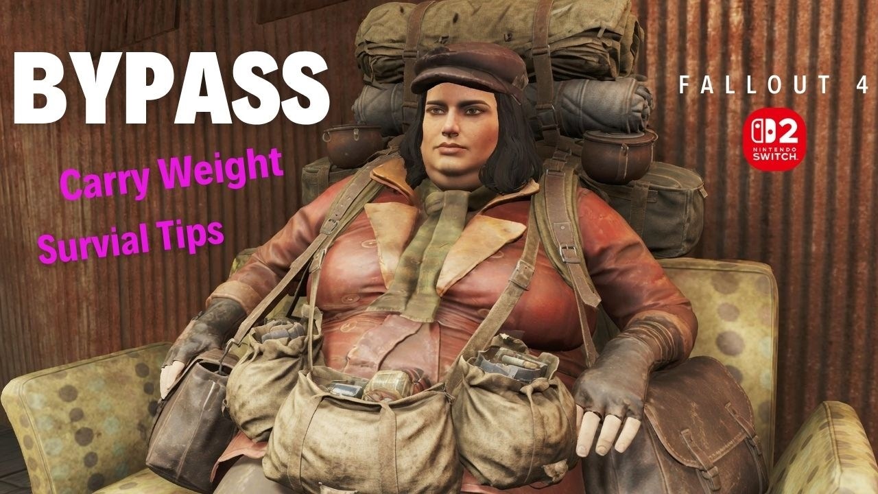 Companions HAVE NO WEIGHT LIMIT - Fallout 4 Switch 2 - Tips and Tricks