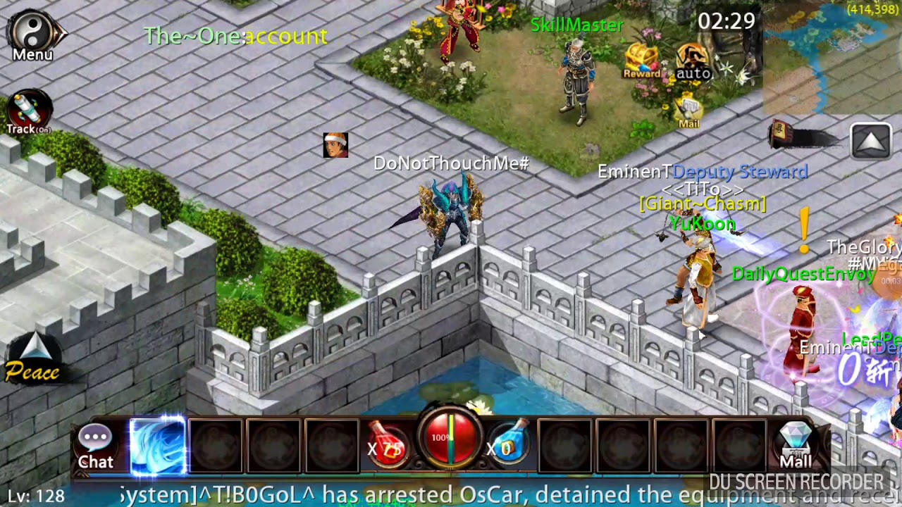 COMO UPAR DO LEVEL 1 PRO 130 EM UM DIA ! CONQUER ONLINE MOBILE ANROID ...