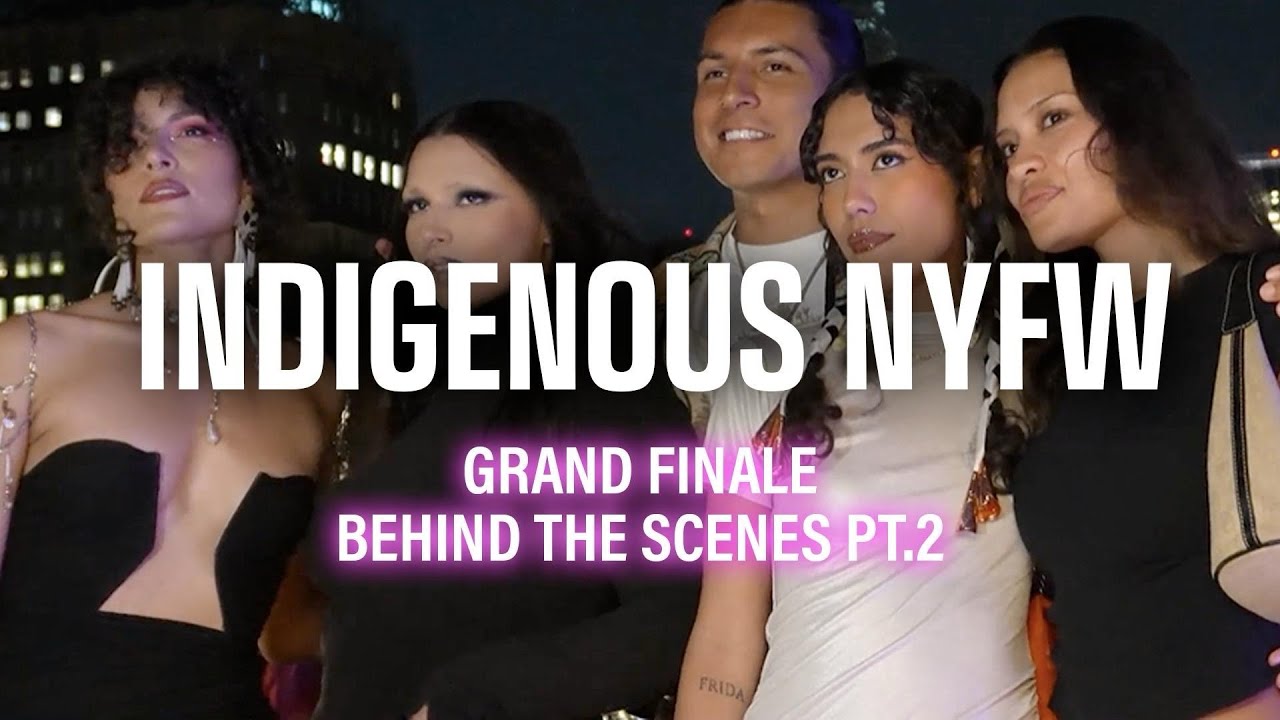 Indigenous NYFW - Behind the Scenes PT2 with Marketing Director and Model Steward, A’ngelee. 