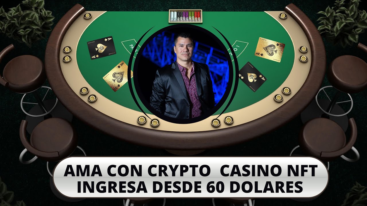 CRYPTO CASINO NFT AMA CON JOSE SANCHEZ, CEO DE CCNFT ♣️♠️♦️♥️ - NFT Play to  Earn Games