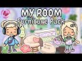 MY ROOM FURNITURE PACK | Toca Boca New Update | Toca Life World Mod 1.57 | TOCA GIRLZ
