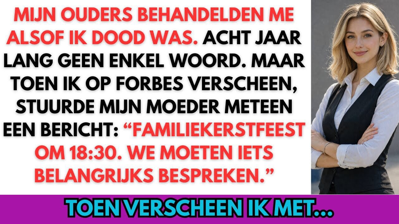 Acht jaar lang was ik “dood” voor mijn ouders — tot ik op Forbes stond