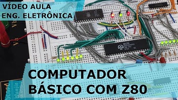 COMPUTADOR BÁSICO COM Z80 | Vídeo Aula #163