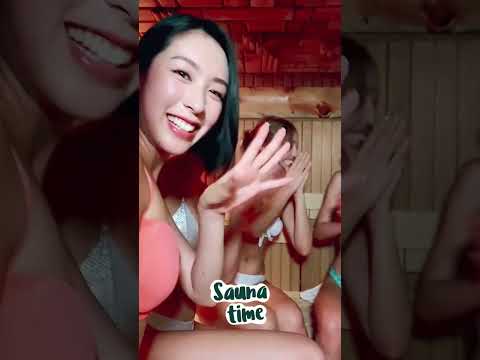 Japanese Babes In Sauna (cyberjapantv) #japan