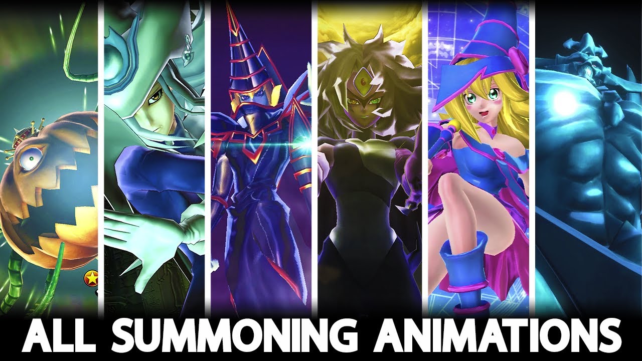 All Summoning Animations Yugioh Duel Links (4K)