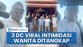 Detik-detik 3 DC yang Viral Intimidasi Wanita di Sukoharjo Ditangkap Polisi, Ngaku Anggota Kopassus