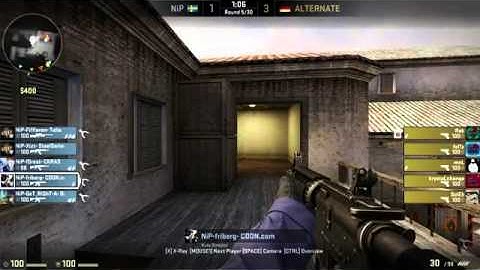 Ninjas in Pyjamas vs  Team ALTERNATE   Quarterfinal RaidCall EMS One Cup 1   Counter Strike GO