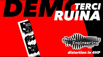 Terci Ruina demo - Distortion for modular synth in 4HP