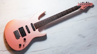 AriaProII Vanguard series VA-350 (アリアプロ) Electric Guitar Aria Pro II Vanguard Series VA-350 Red with Soft