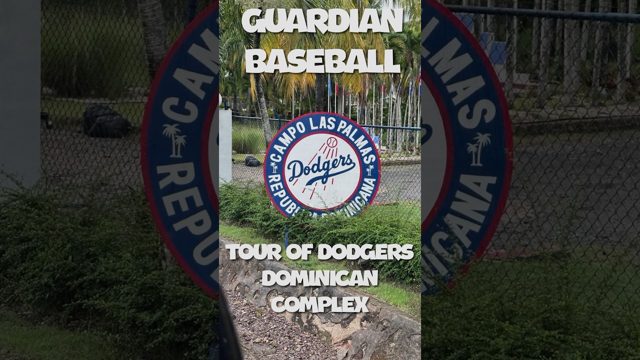 Dunior Zerpa of Dodgers Dominican Complex Team gave Guardian a full tour of their complex #dodgers