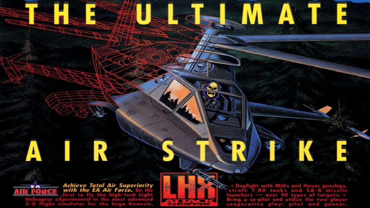 Geekzilla Review - LHX Attack Chopper (Megadrive) - YouTube