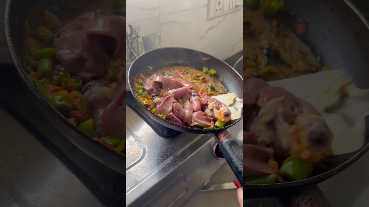 Pepper liver fry😱🔥🤤