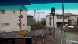 (遠鉄電車)2002F+2006F浜北到着から小松発車