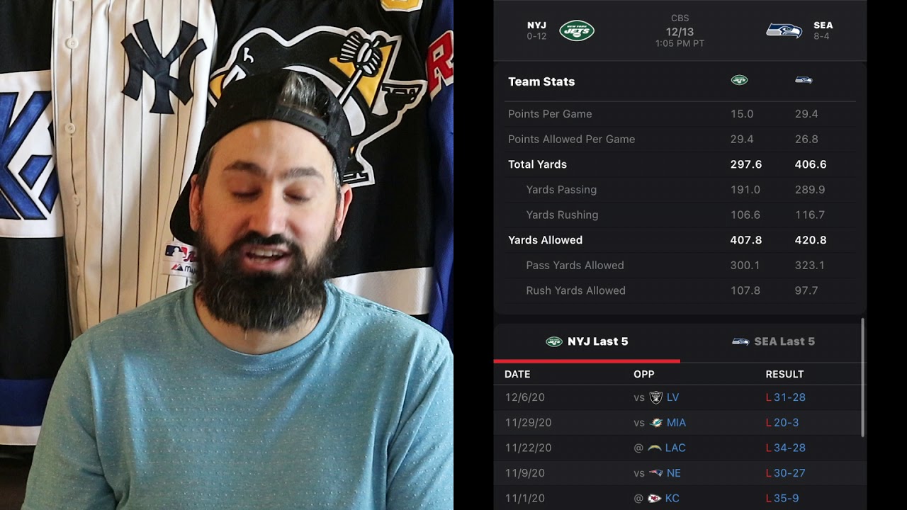 2020 NFL Week 14 Sports Gambling predictions against the spread Raw Sports Talk YouTube