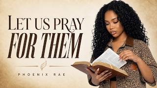Phoenix Rae – Let Us Pray for Them (Official Visualizer) | Christian RnB / Gospel R&B