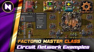 Examples of CIRCUIT NETWORK in Action | Factorio Tutorial/Guide/How-to