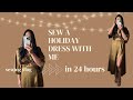 Sewing a Holiday Dress in 24 Hours
