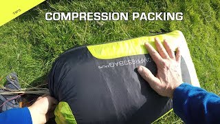 Compression Packing: Keeping Your Paraglider Flat