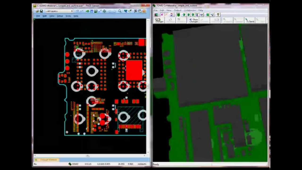 PADS ECAD-MCAD Collaboration - YouTube