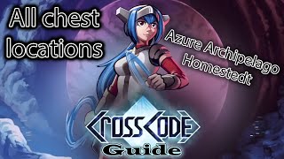 Crosscode - ALL CHESTS - Azure Archipelago + Homestedt - Walkthrough