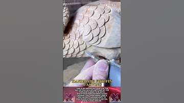Extreme Precision Hand-Carved Fish Scales