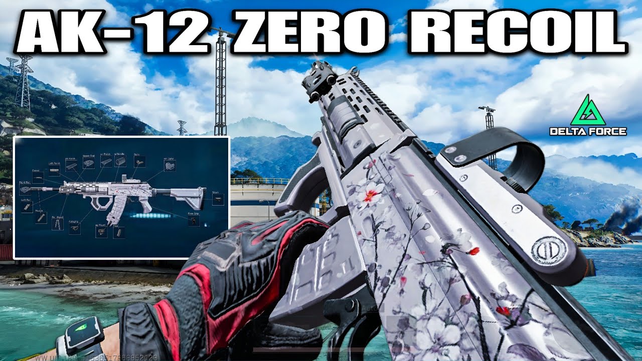 AK 12 Delta Force Build Zero Recoil | AK 12 Delta Force Mobile - YouTube