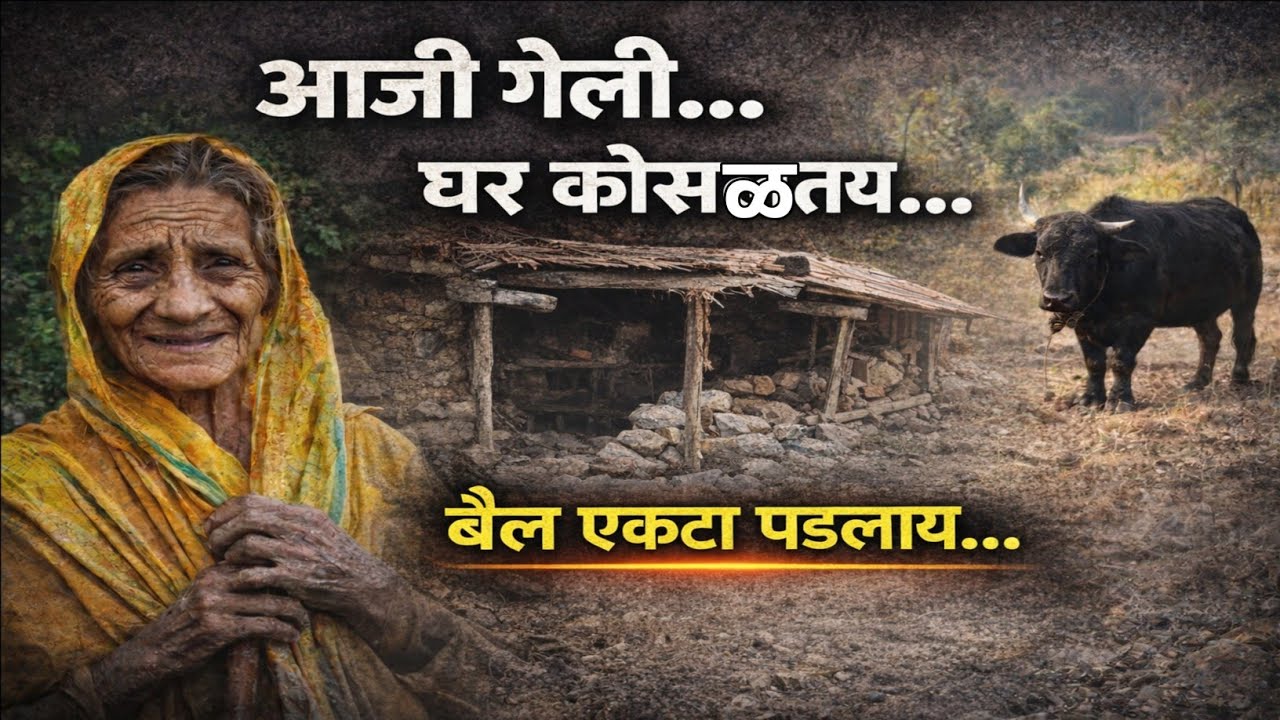 👉 “ही शेवटची भेट… आजीचं घर आता संपत चाललं आहे 😢 | सगुणा आजी ढेबे”